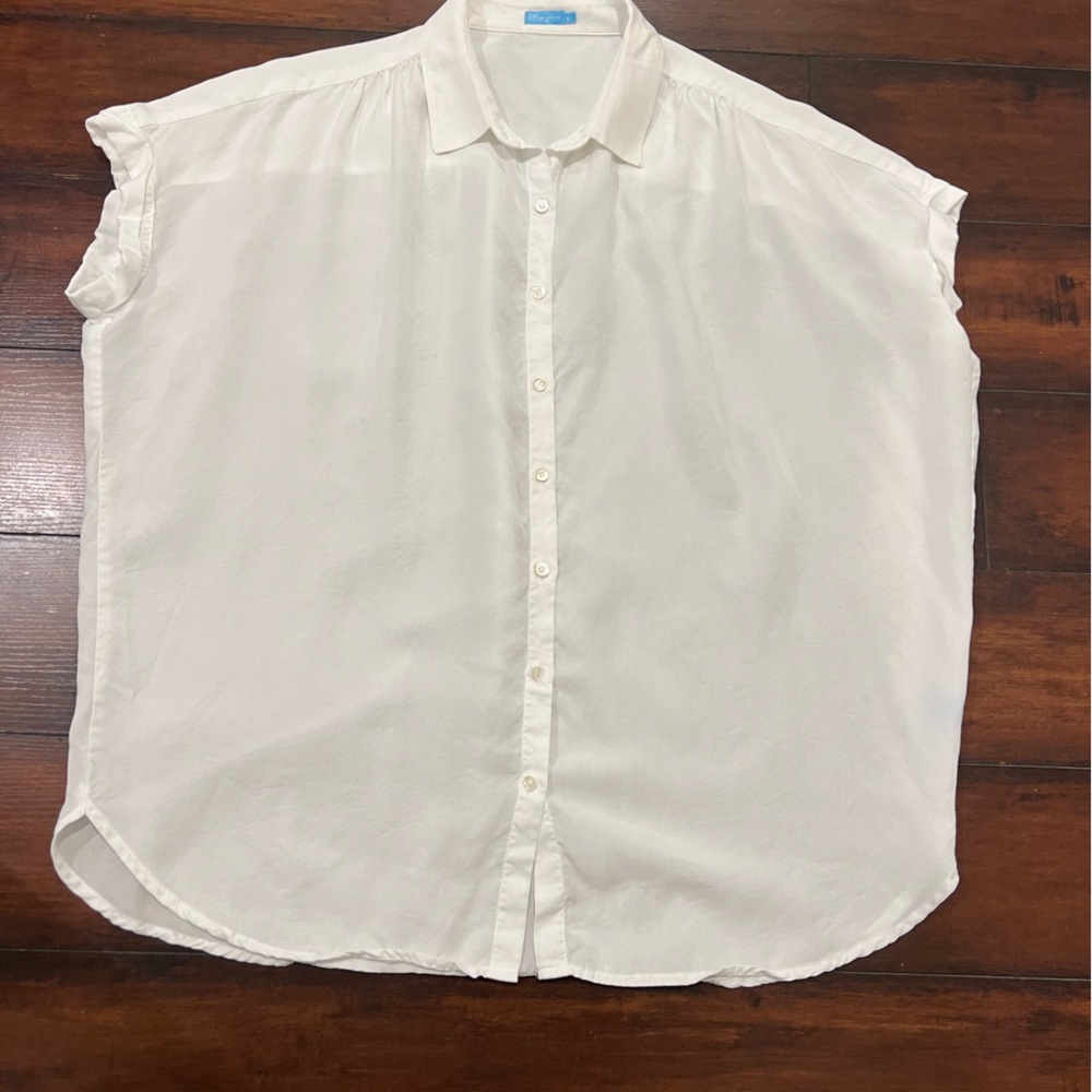 J. McLaughlin Short Sleeve Blouse